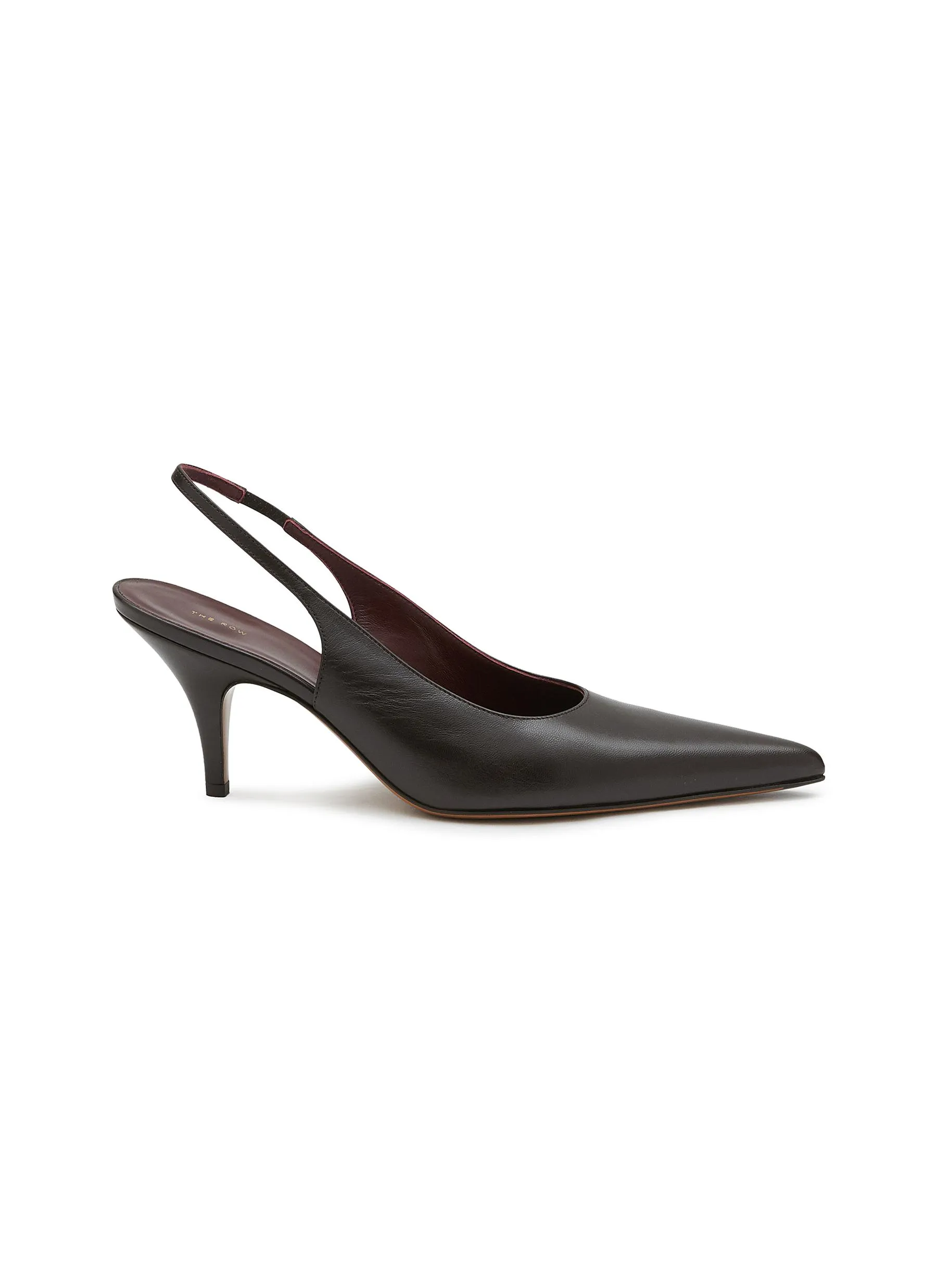 -----------THE ROW  ---- ------------ ----70 Slingback Leather Heels --