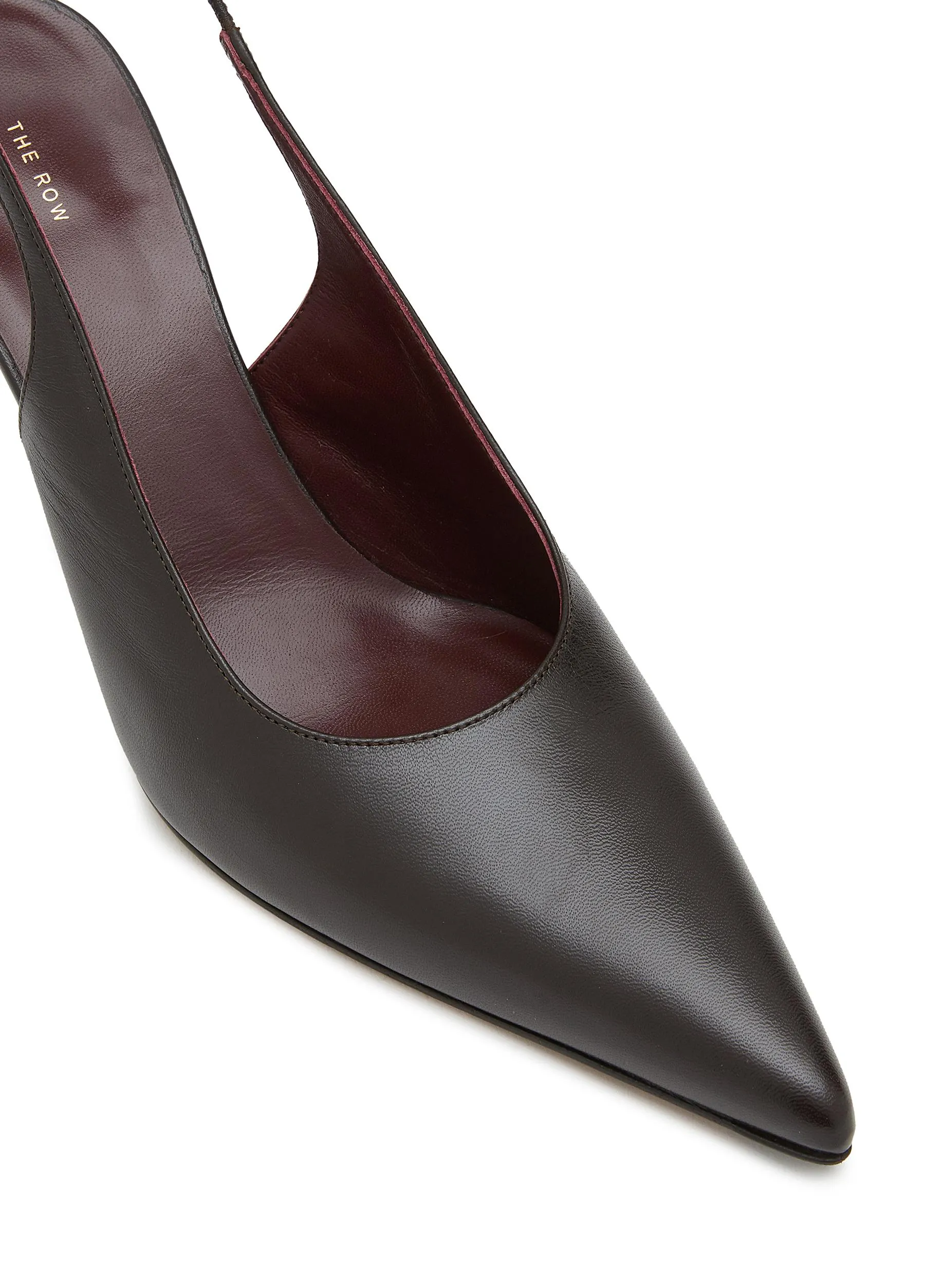 -----------THE ROW  ---- ------------ ----70 Slingback Leather Heels --