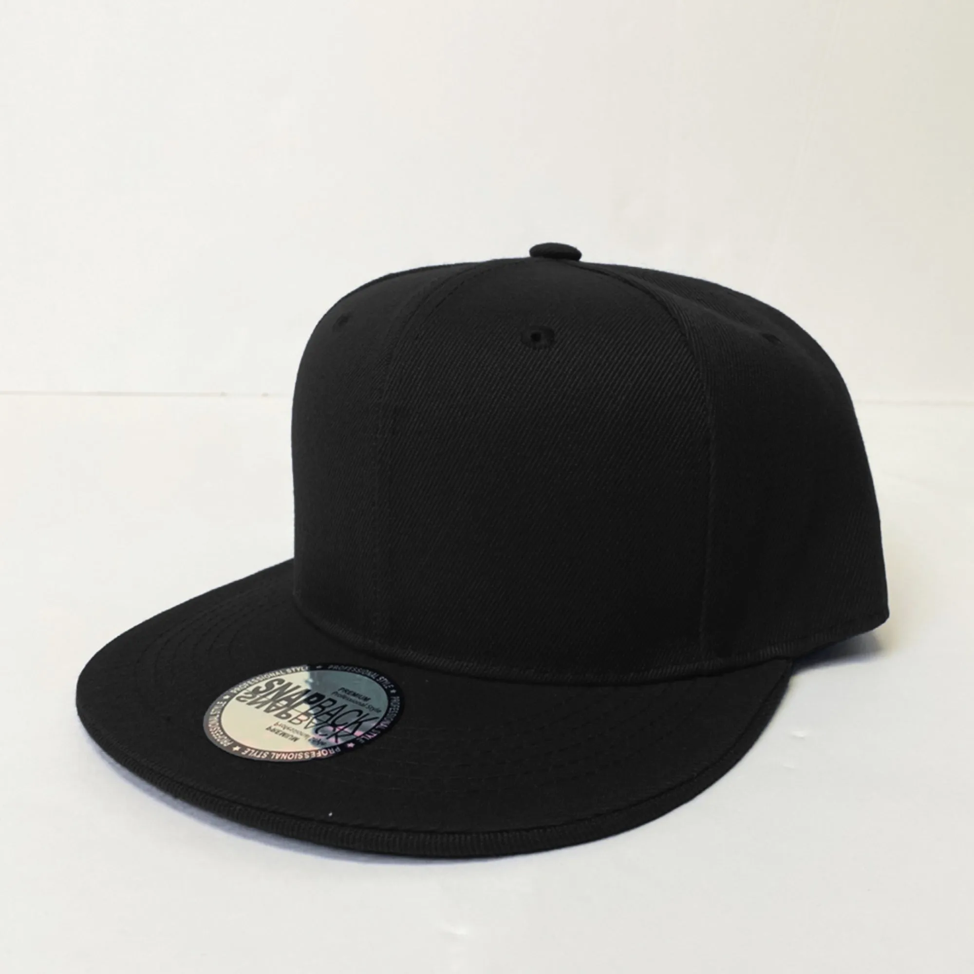 5 Panel Plain Snapback Hat