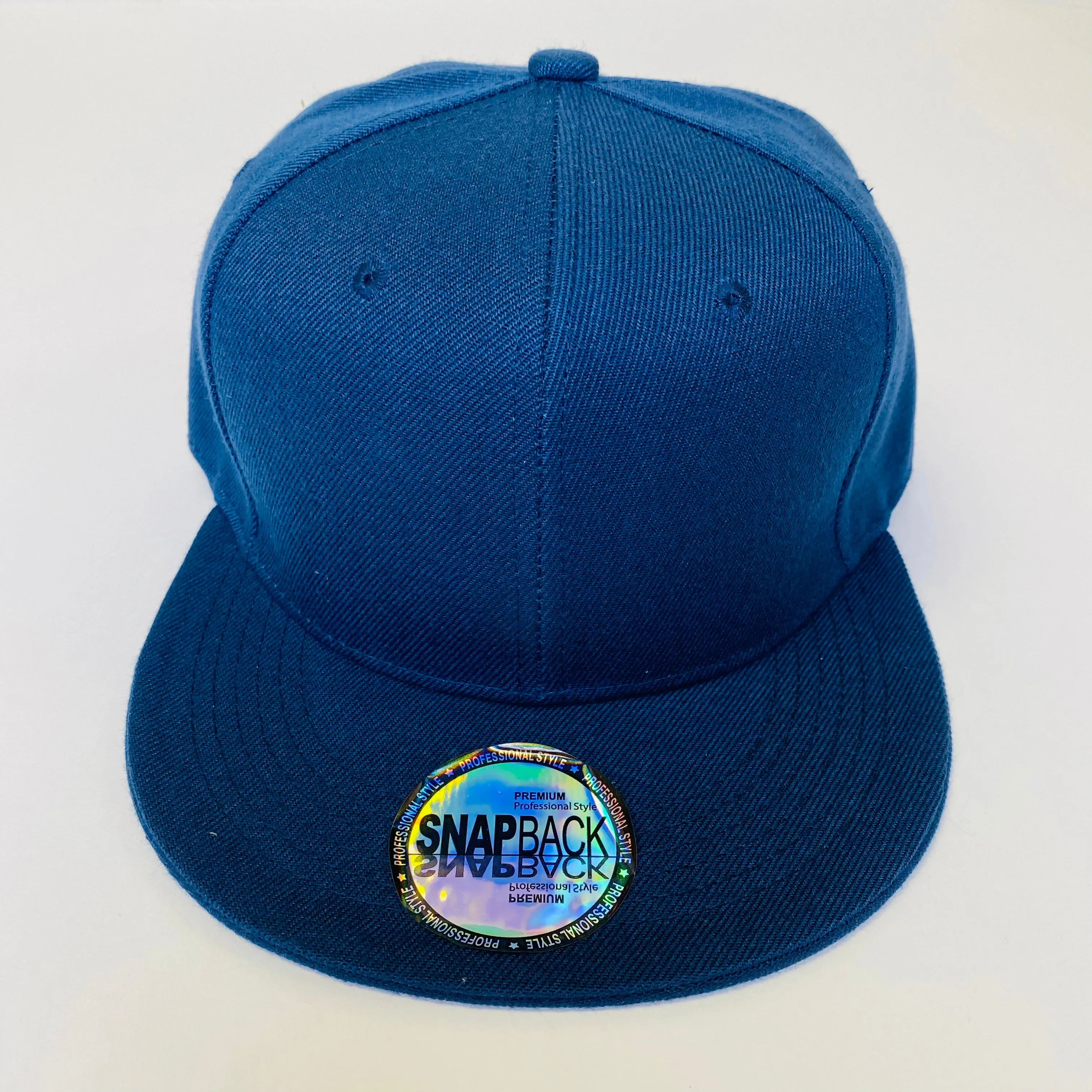 5 Panel Plain Snapback Hat