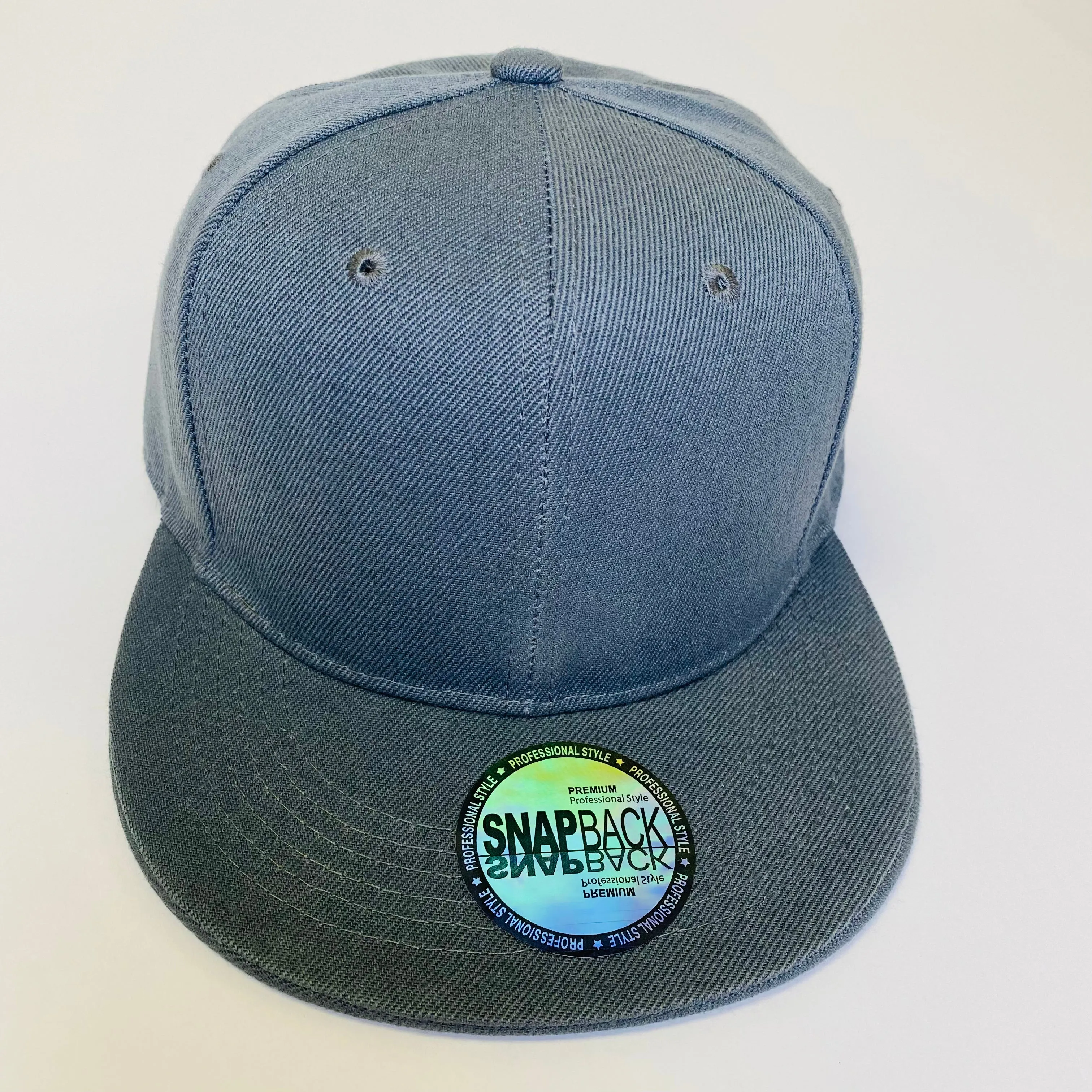 5 Panel Plain Snapback Hat