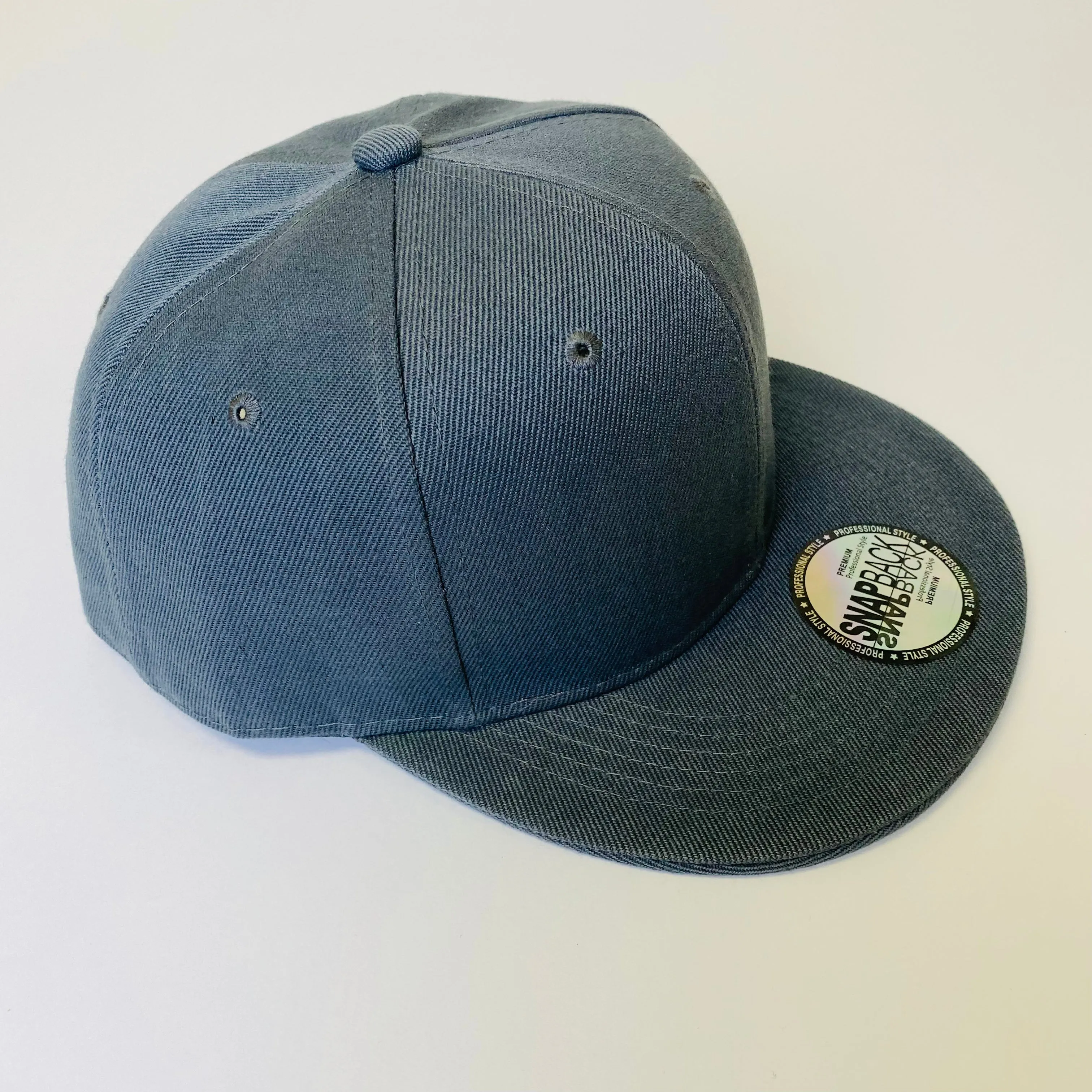 5 Panel Plain Snapback Hat