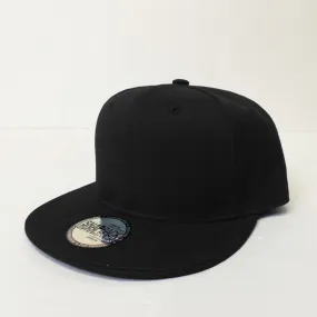 5 Panel Plain Snapback Hat