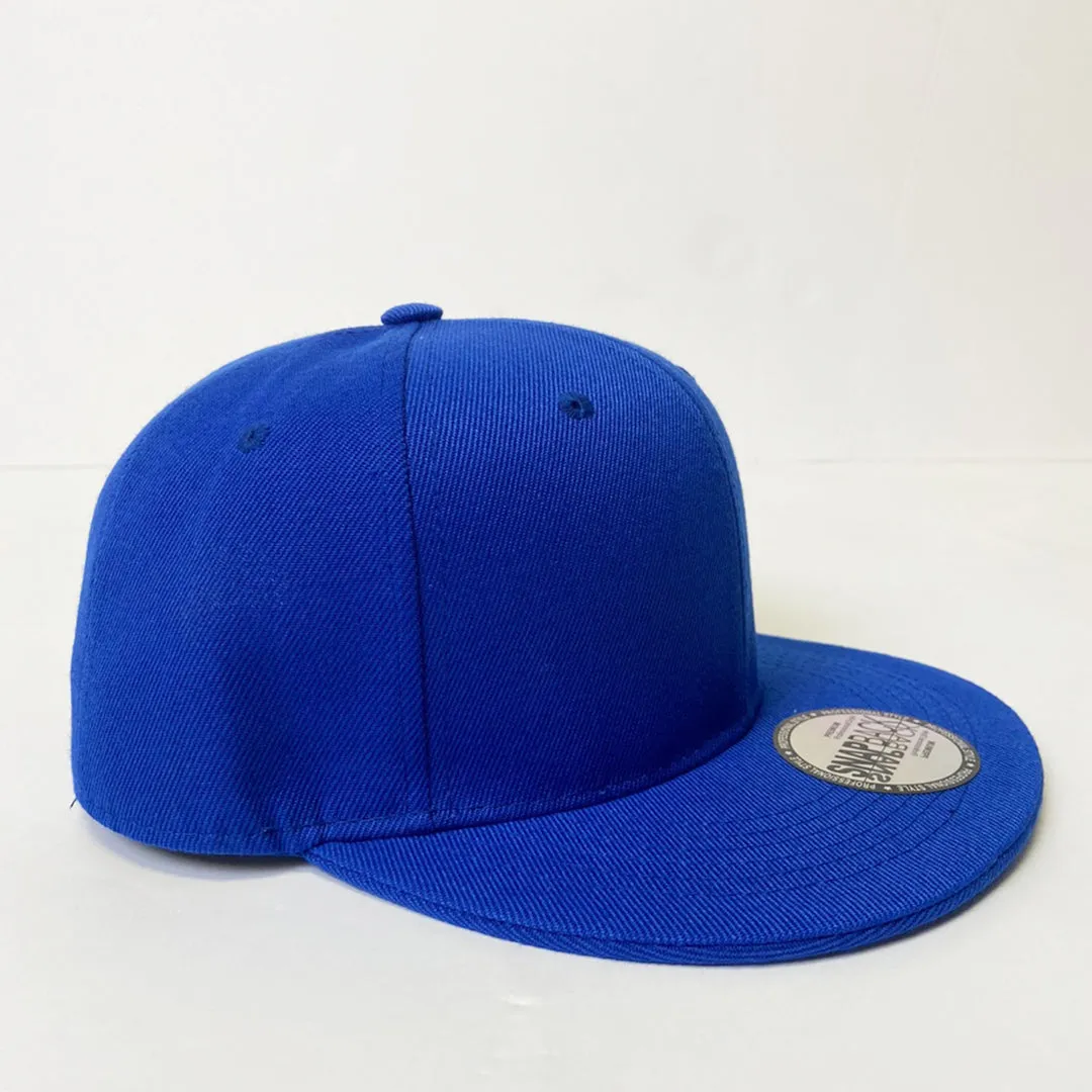 5 Panel Plain Snapback Hat