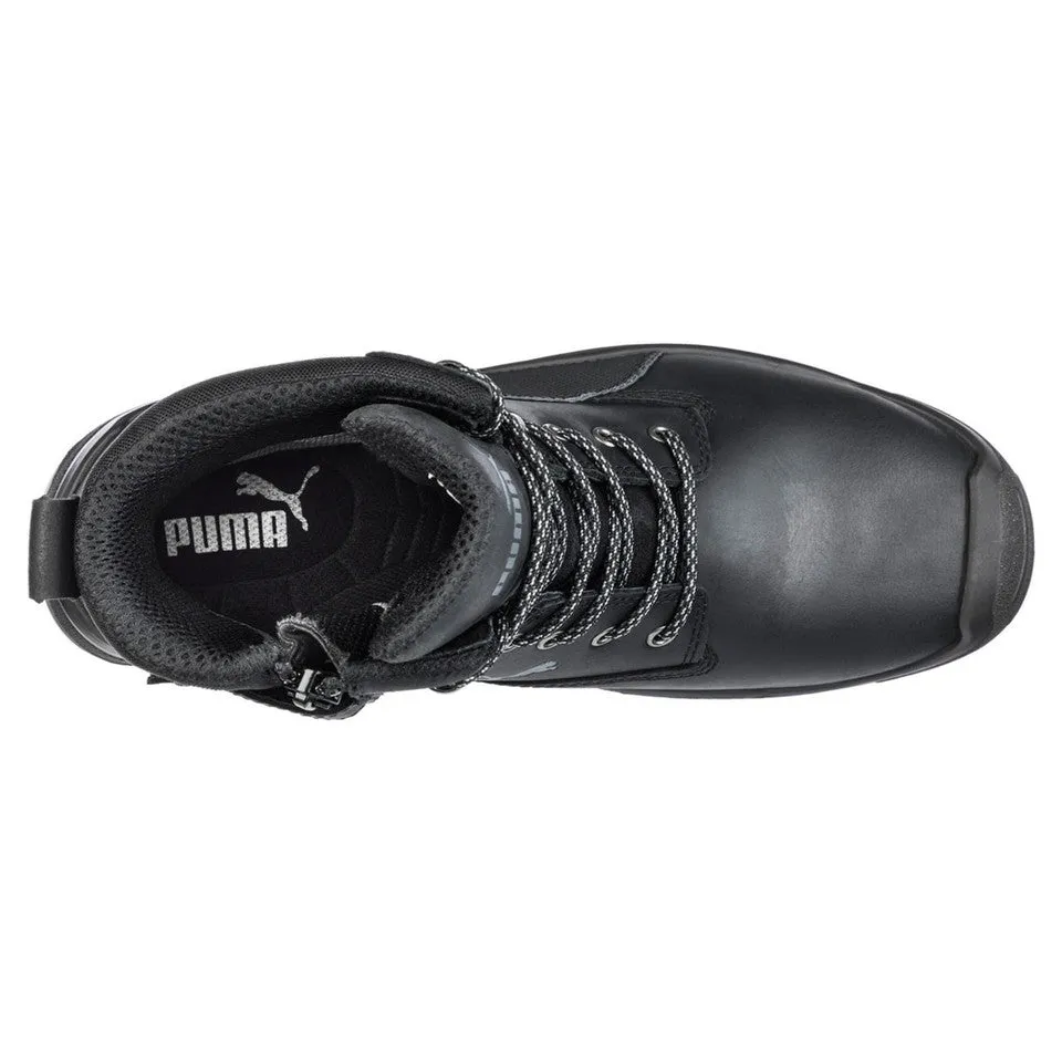 630735    Puma Safety Men's Conquest Black Waterproof EH Composite Toe Boots