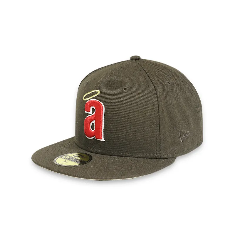 Los Angeles Angels 35th Anniversary Brown Fitted 59FIFTY Men's Hat