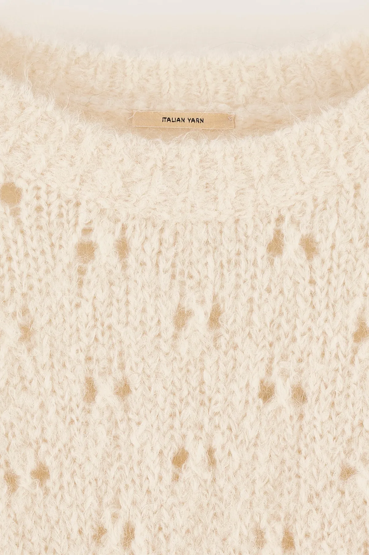 Abot Knit Off White