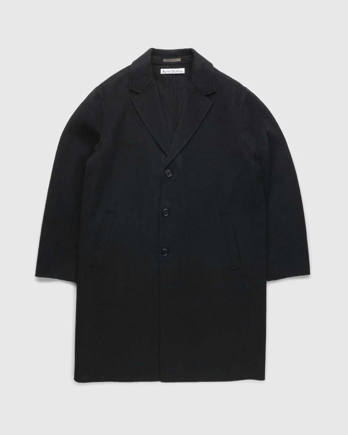 Acne Studios Doubleface Coat Black