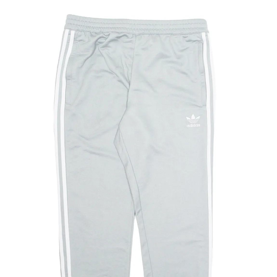 ADIDAS Mens Joggers Grey Tapered L W32 L30