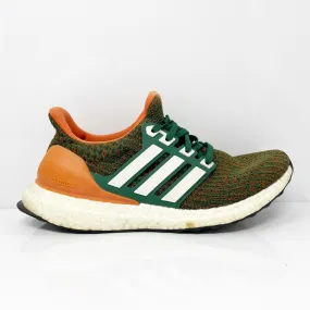 Adidas Mens UltraBoost EE3702 Green Running Shoes Sneakers Size 6