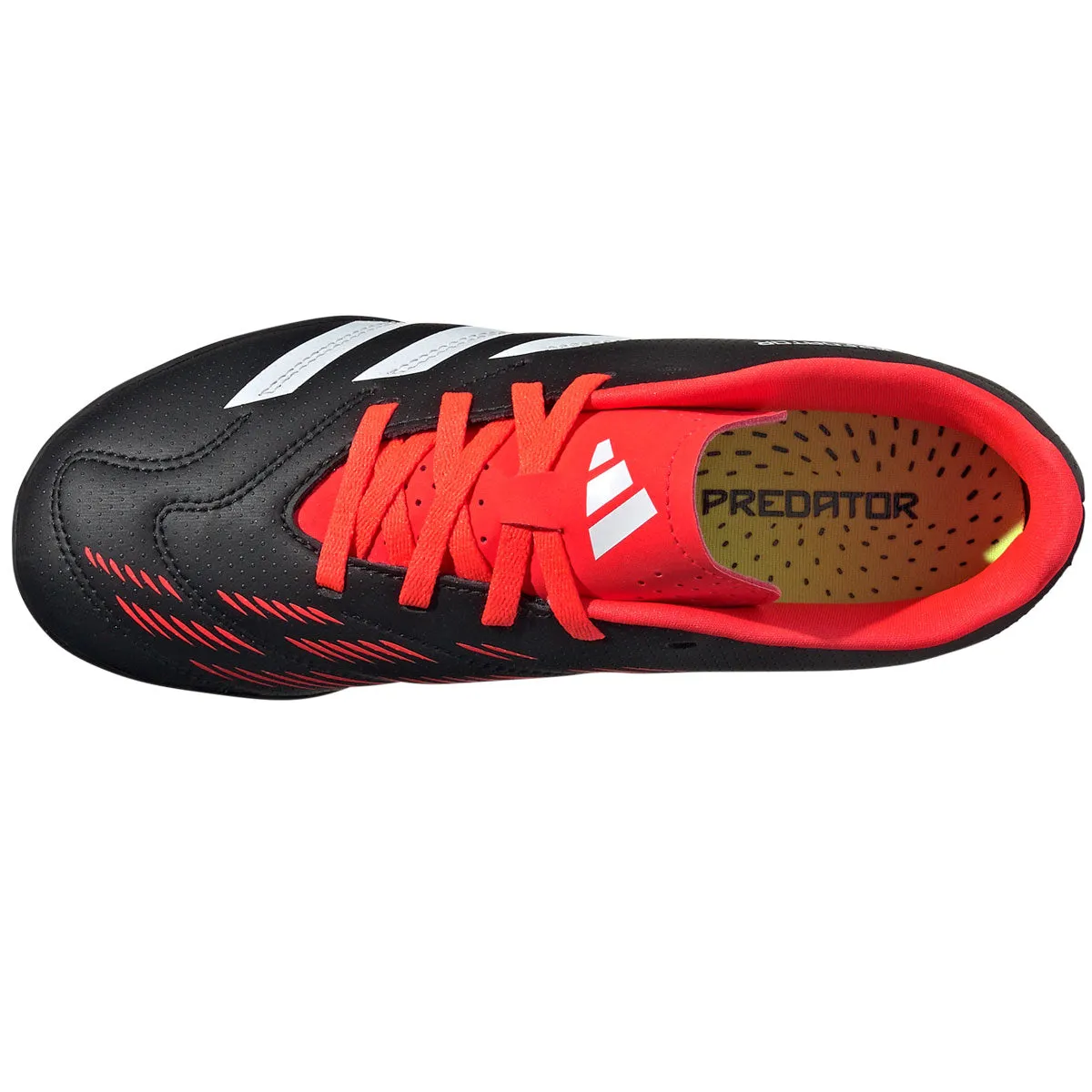 adidas Predator Youth Turf Football Boots - Black/Red