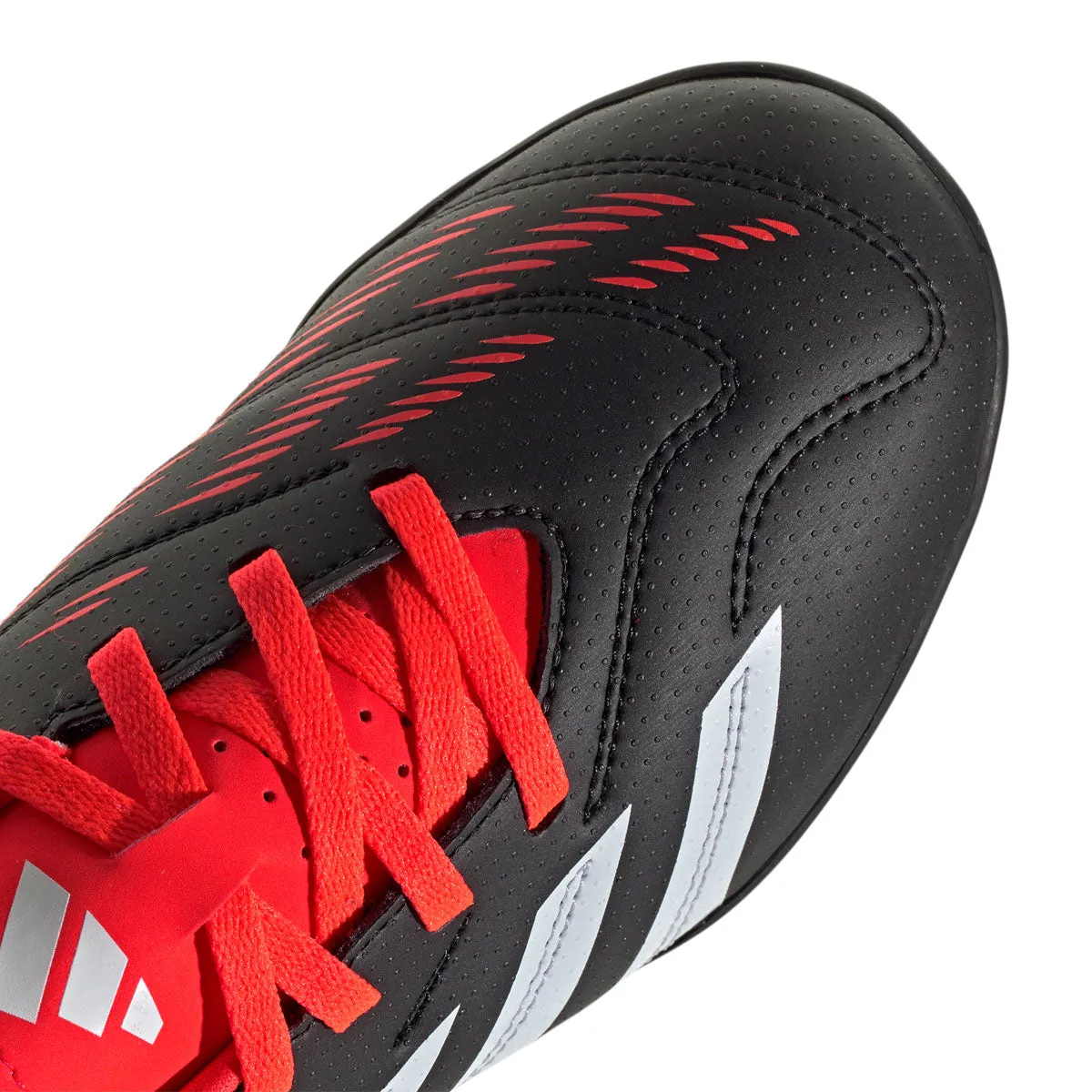 adidas Predator Youth Turf Football Boots - Black/Red