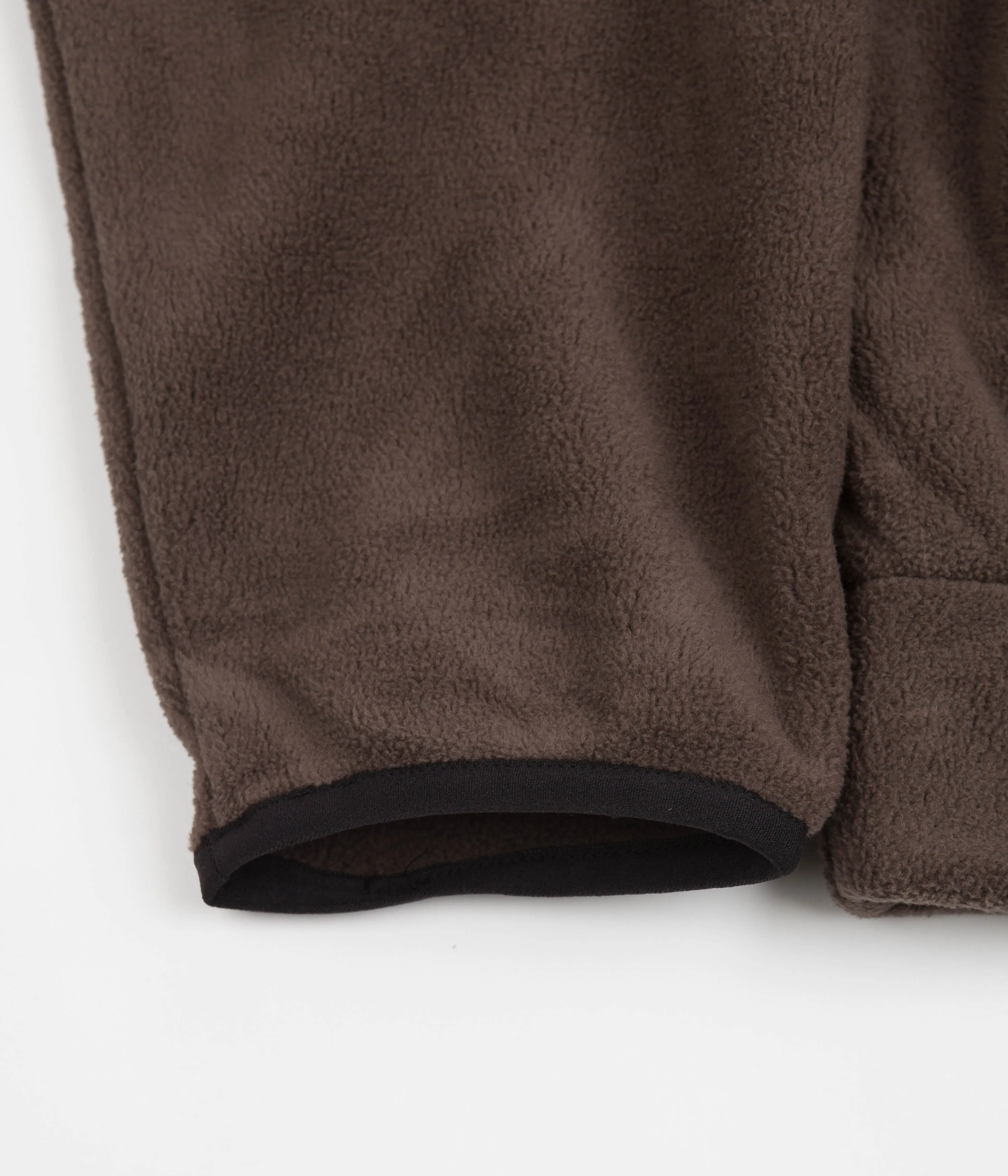 Adidas Sherpa Fleece Brown Black.