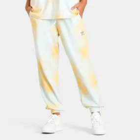 adidas Women's AOP Joggers Almost Blue / Hazy Orange