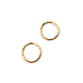 Adorn Your Lobes with Hugger Hoop Earrings