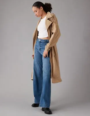 AEO Dreamy Drape Trench Coat