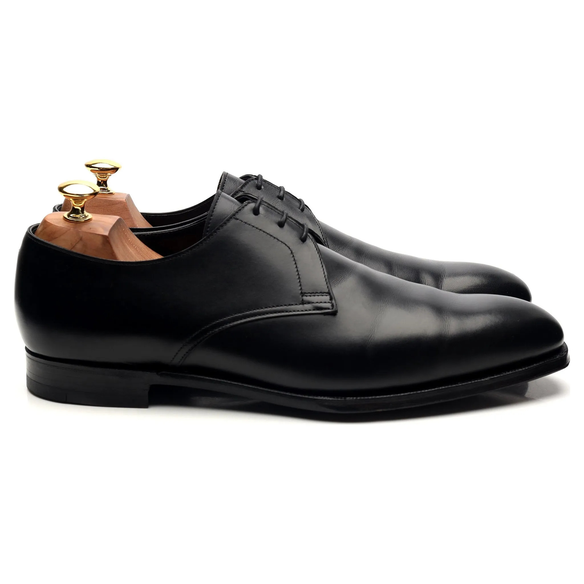 'Aintree' Black Leather Derby UK 10 E