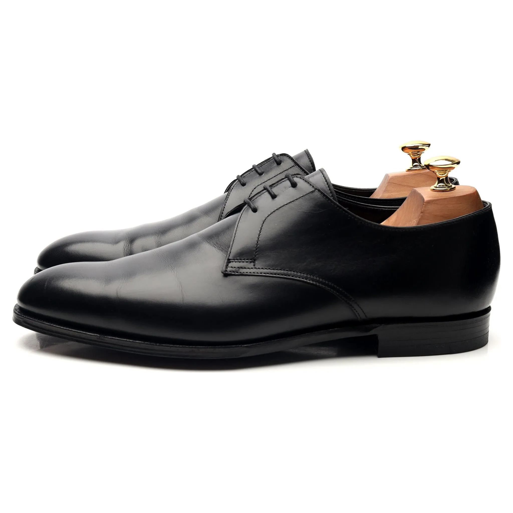 'Aintree' Black Leather Derby UK 10 E