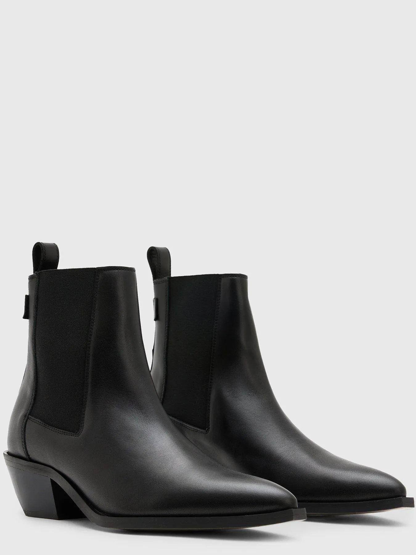 AllSaints Black Fox Boots