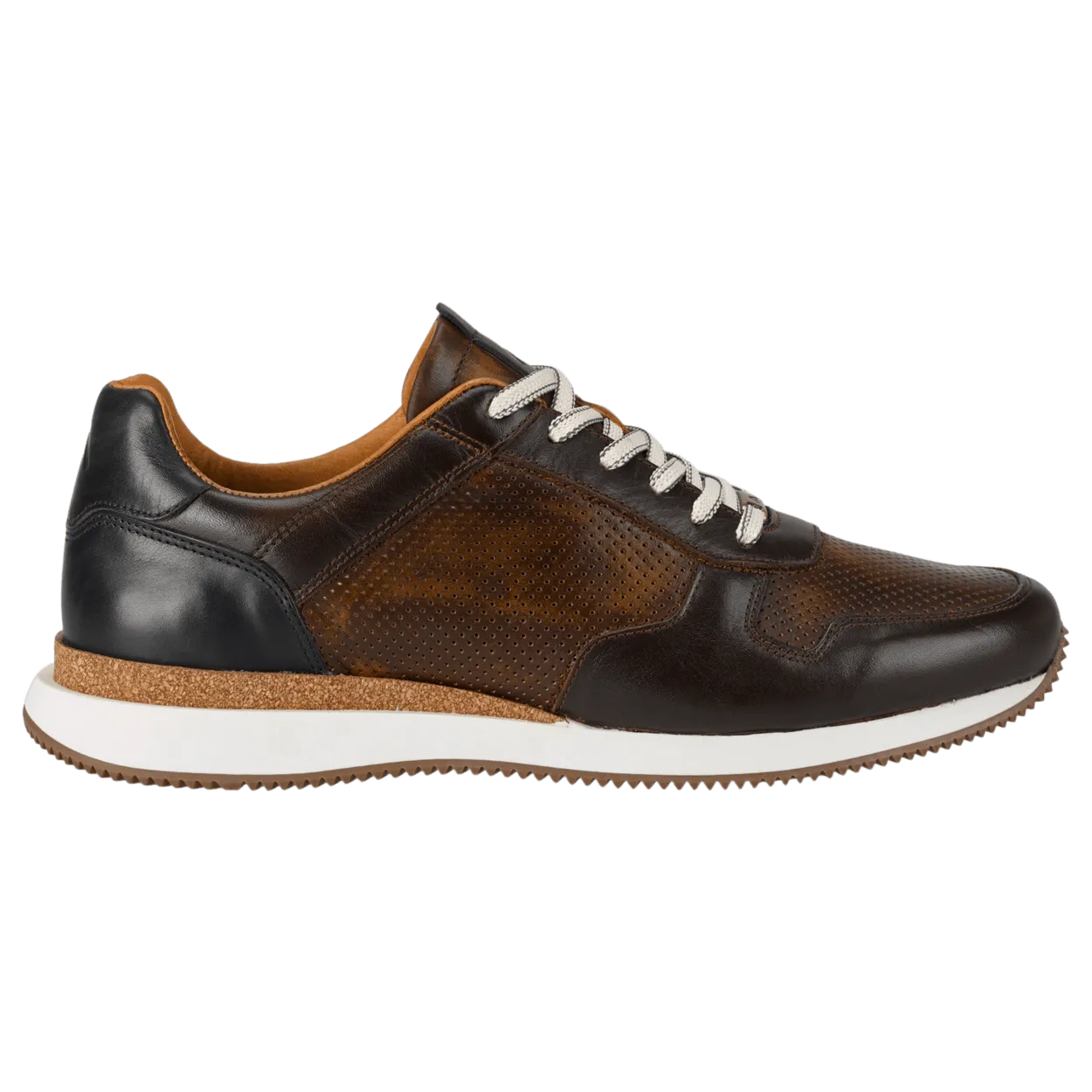 Ambitious Magma Leather Trainers