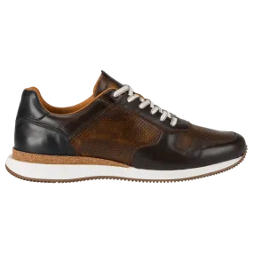 Ambitious Magma Leather Trainers