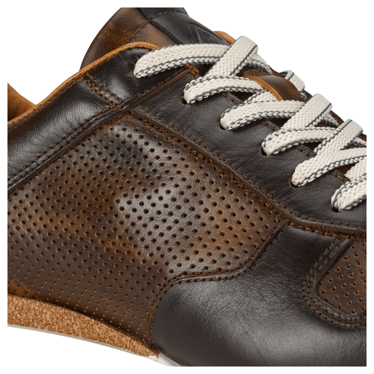 Ambitious Magma Leather Trainers