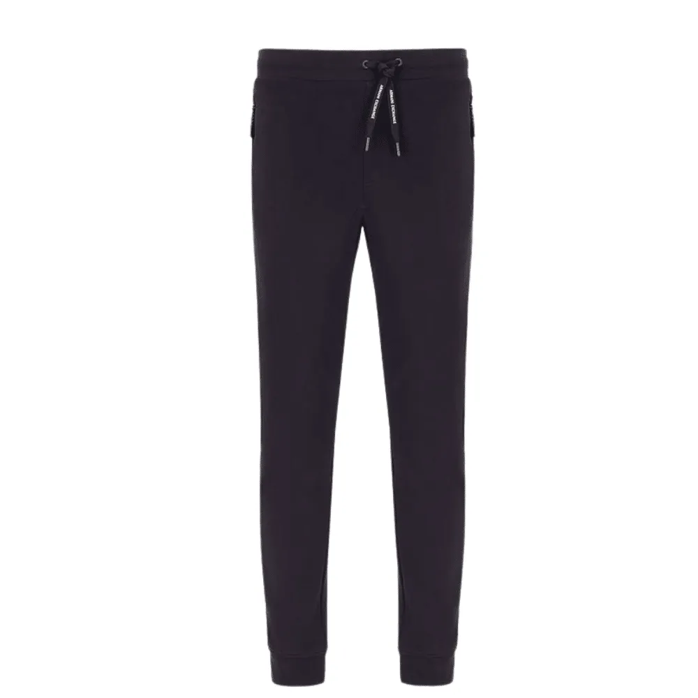 Armani Exchange Basic Navy Joggers | Menswear Online