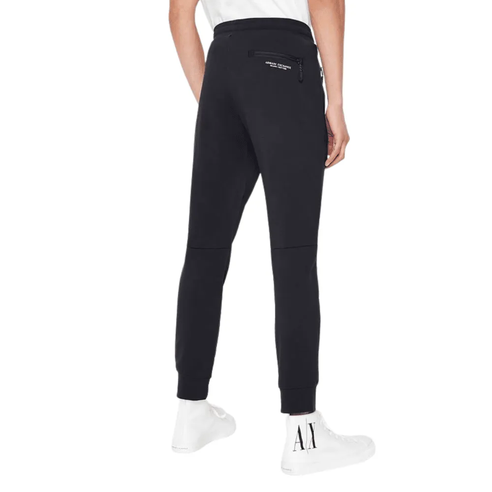 Armani Exchange Basic Navy Joggers | Menswear Online