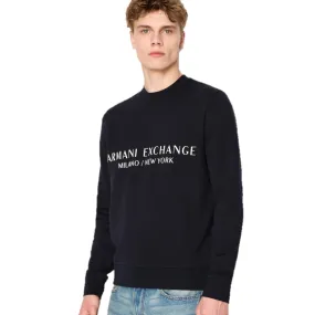 Armani Exchange Crew Neck Sweatshirt - Buy Online Now