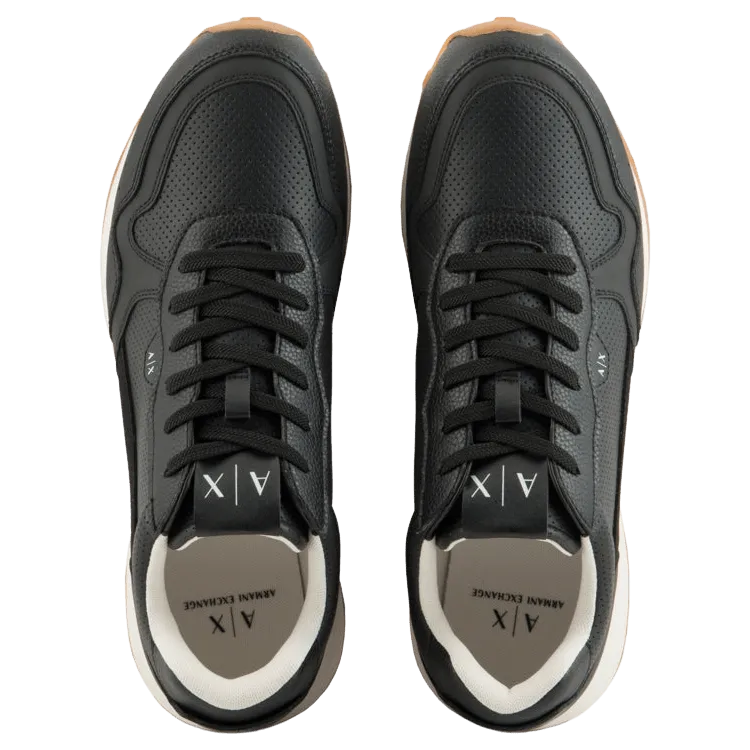 Armani Exchange Leather Sneaker Trainers