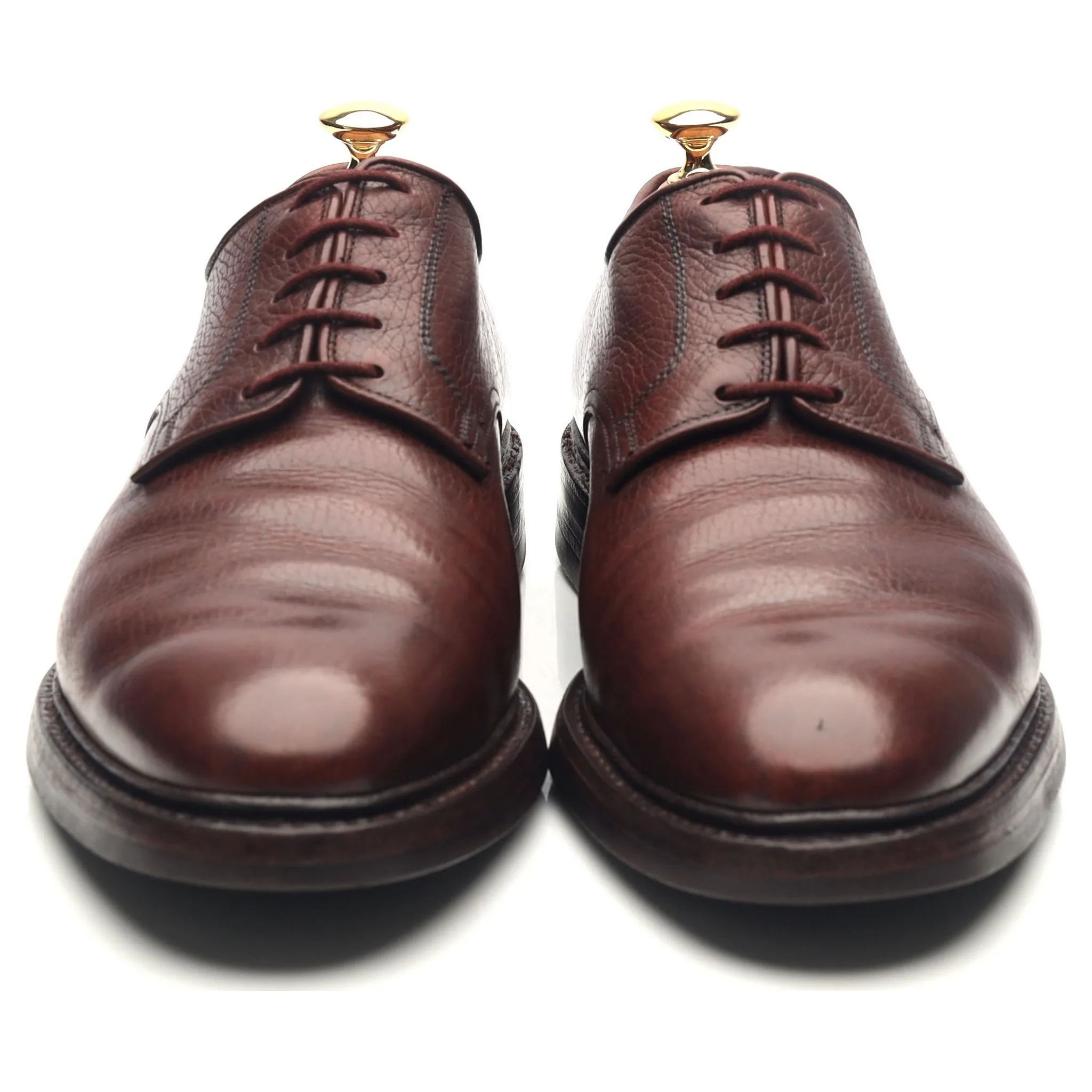 'Ashdown' Dark Brown Leather Derby UK 9 E