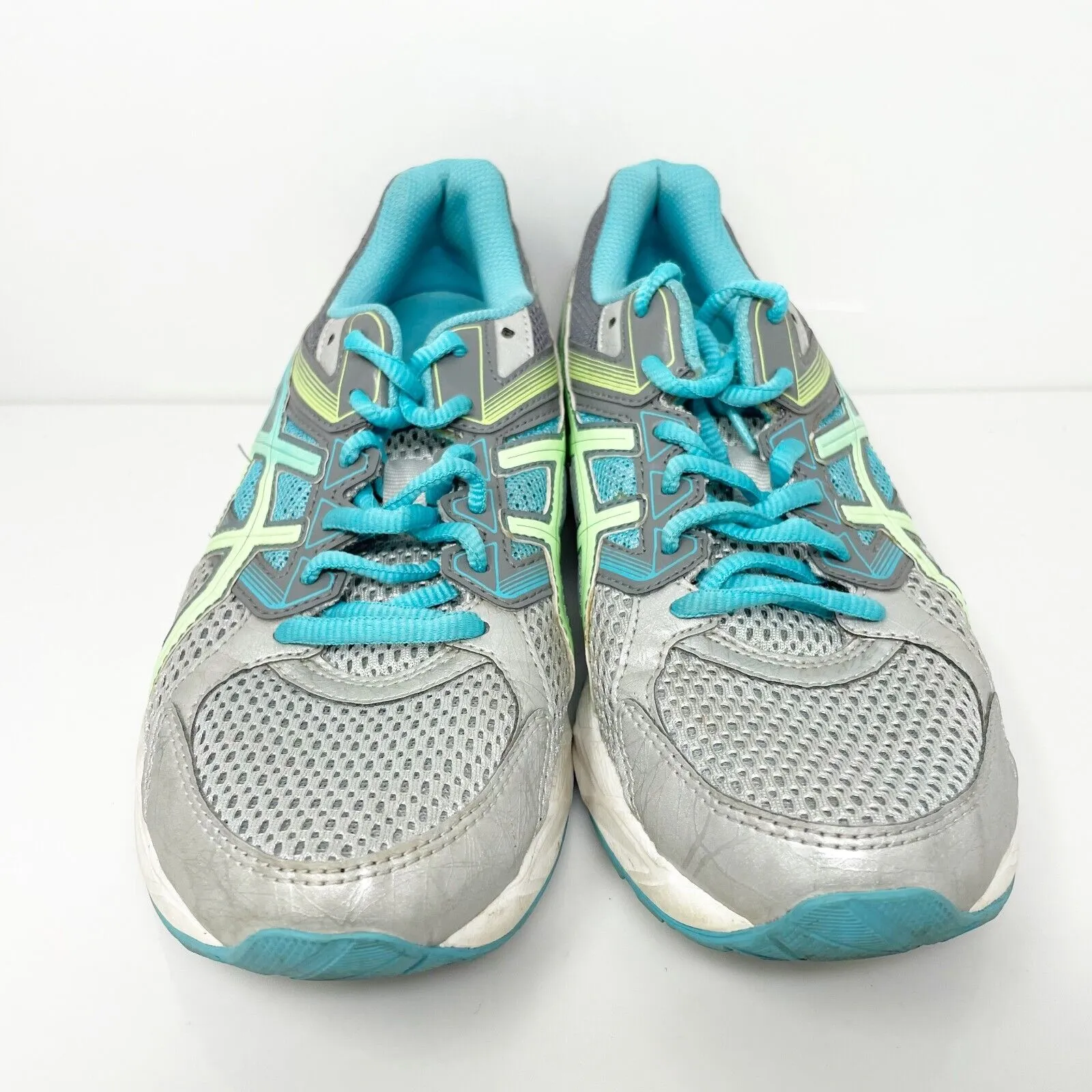 Asics Womens Gel Contend 3 T5F9N Gray Running Shoes Sneakers Size 7.5