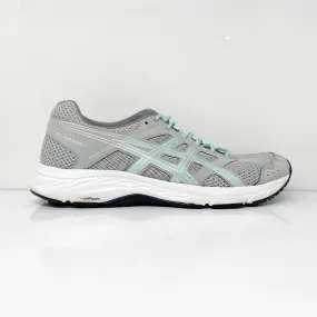 Asics Womens Gel Contend 5 1012A234 Gray Running Shoes Sneakers Size 9.5