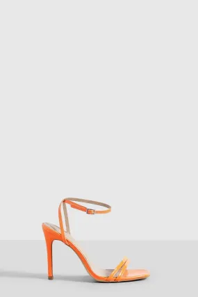 Asymmetric Two Part Heels