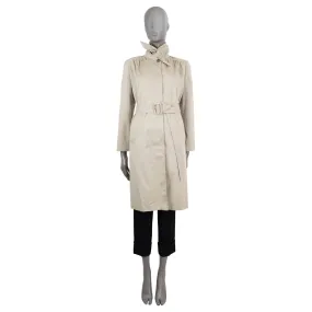 Gaberdine Trench Coat in Beige from Balenciaga 2017