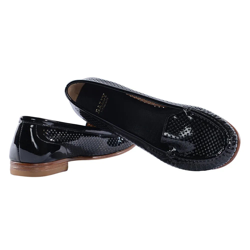 Bally Womens Slip on Shoes in Black