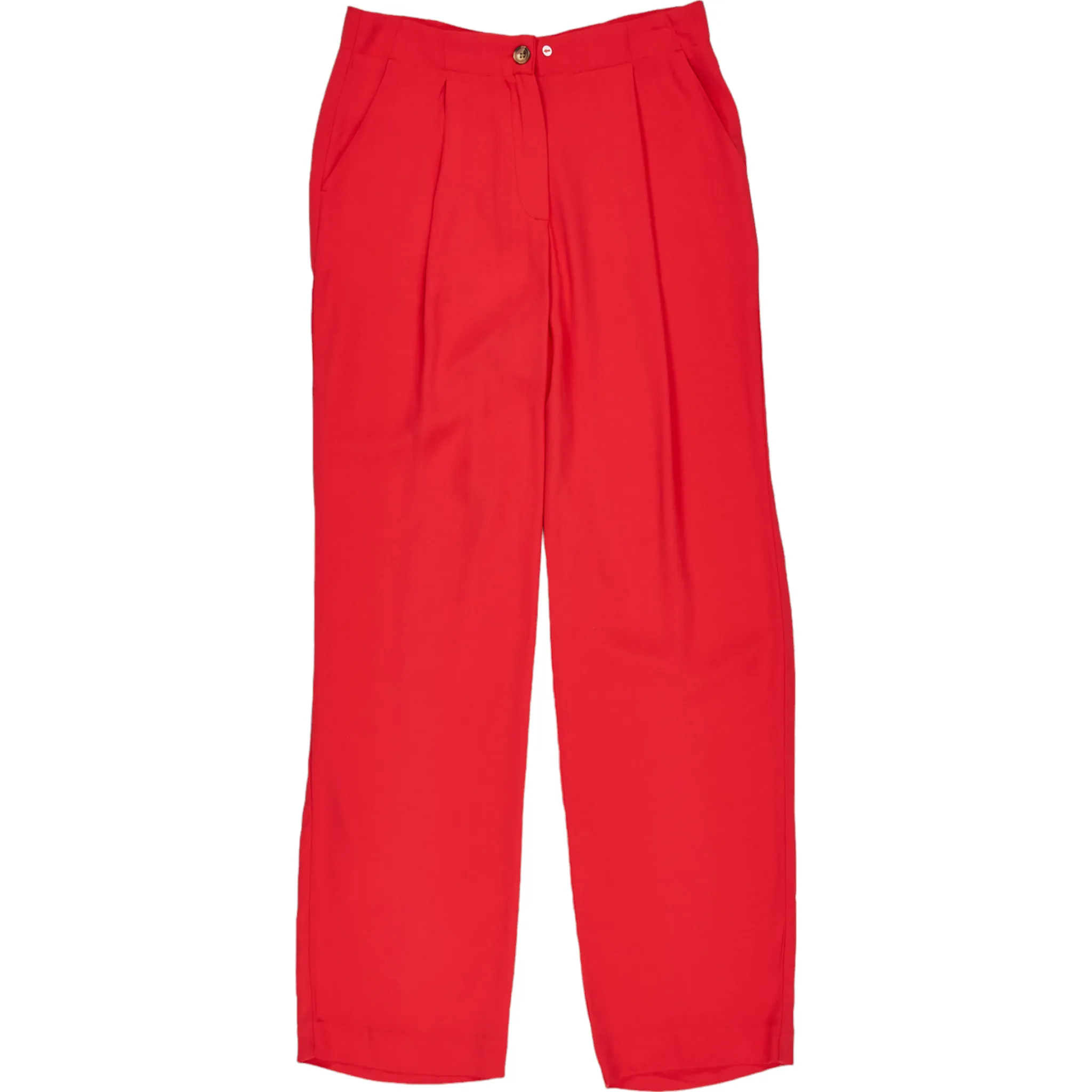 Baukjen Poppy Red Anthea Ecoliin Trousers