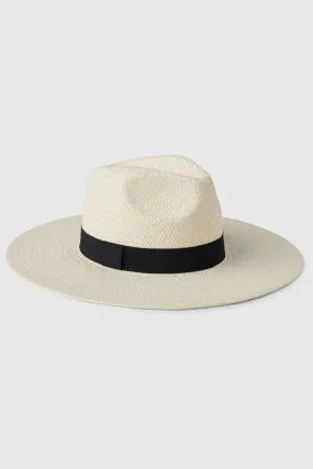 Beige Adults Straw Panama Hat