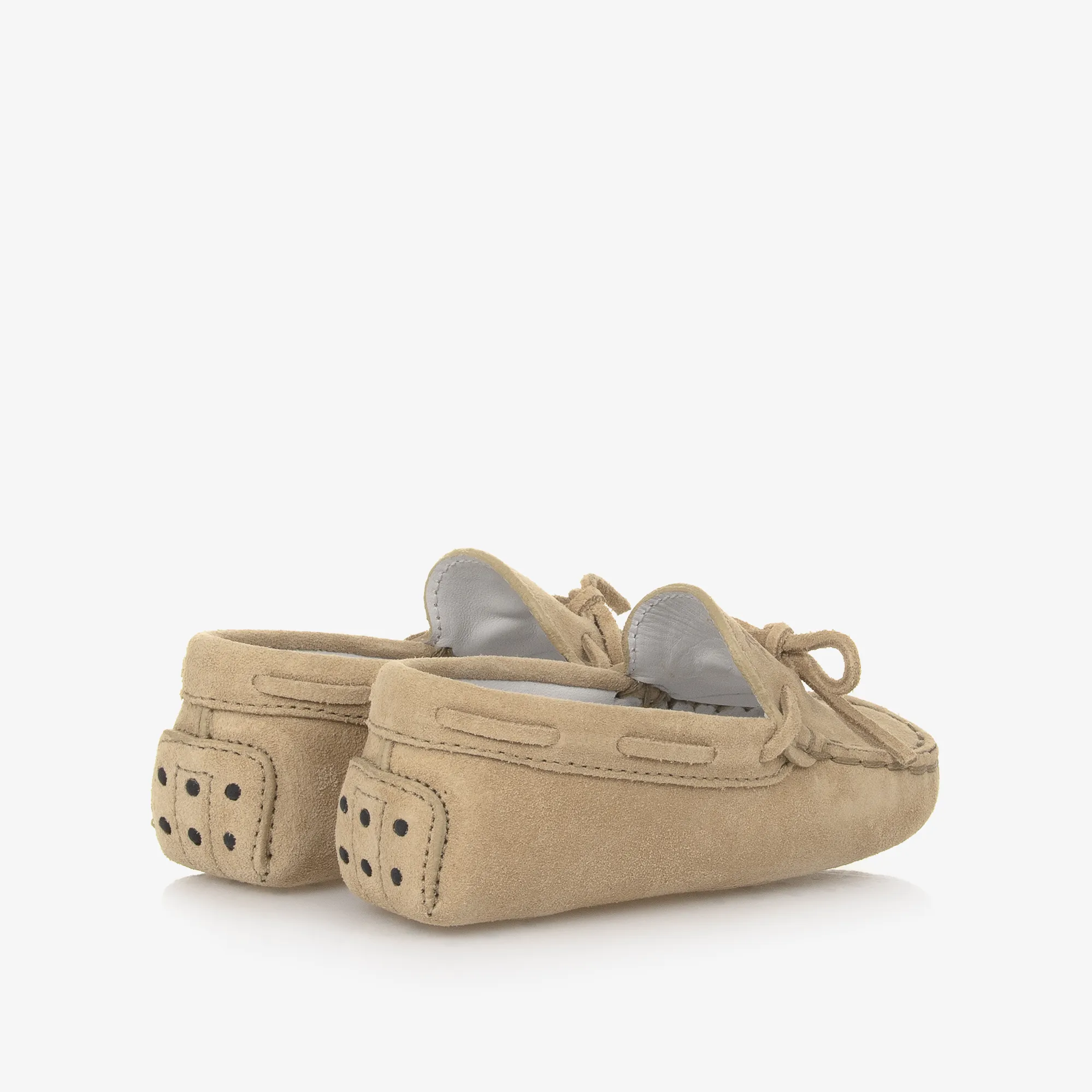 Get Beige Suede Pre-Walker Moccasins Today!