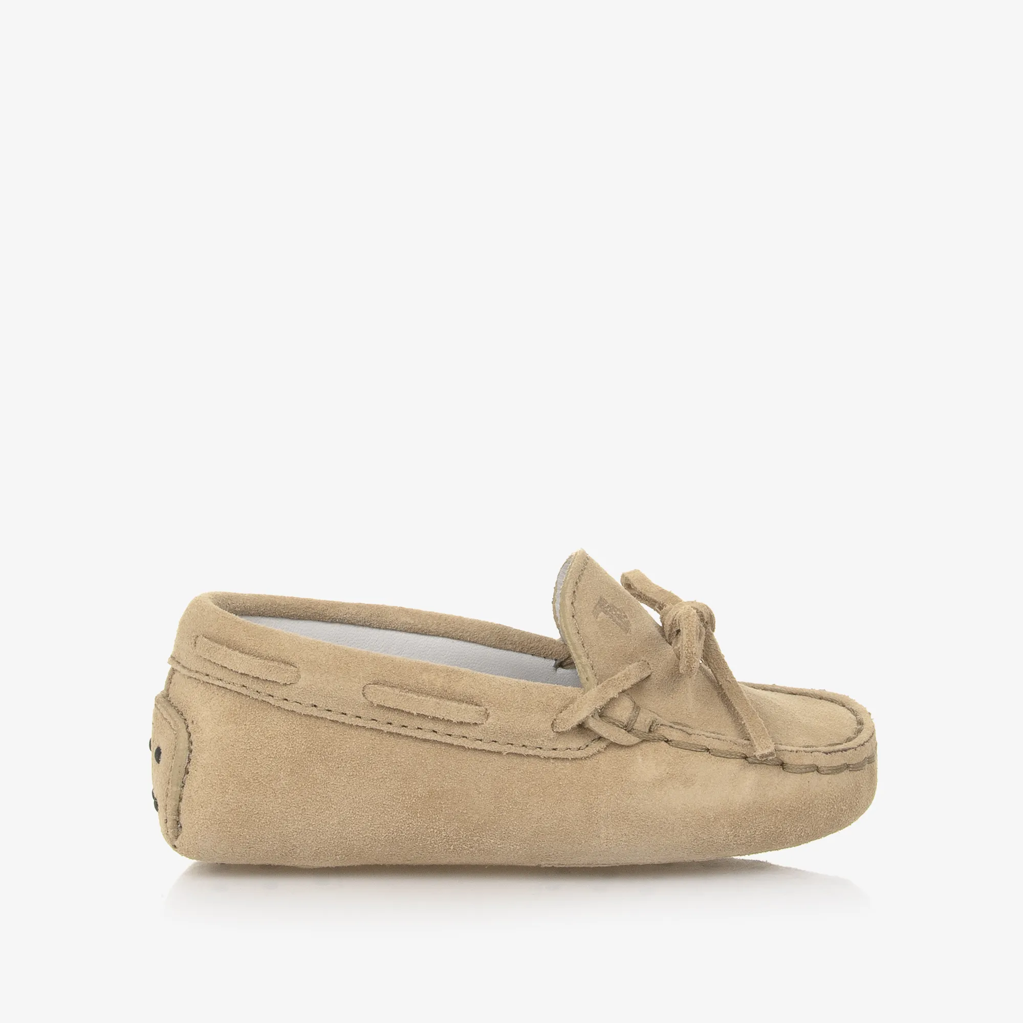 Get Beige Suede Pre-Walker Moccasins Today!