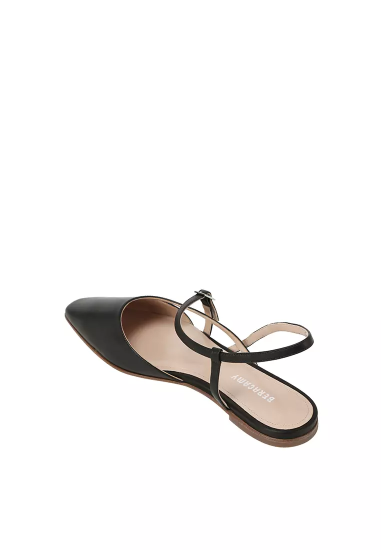 BERACAMY BERACAMY Slingback Flat - Black