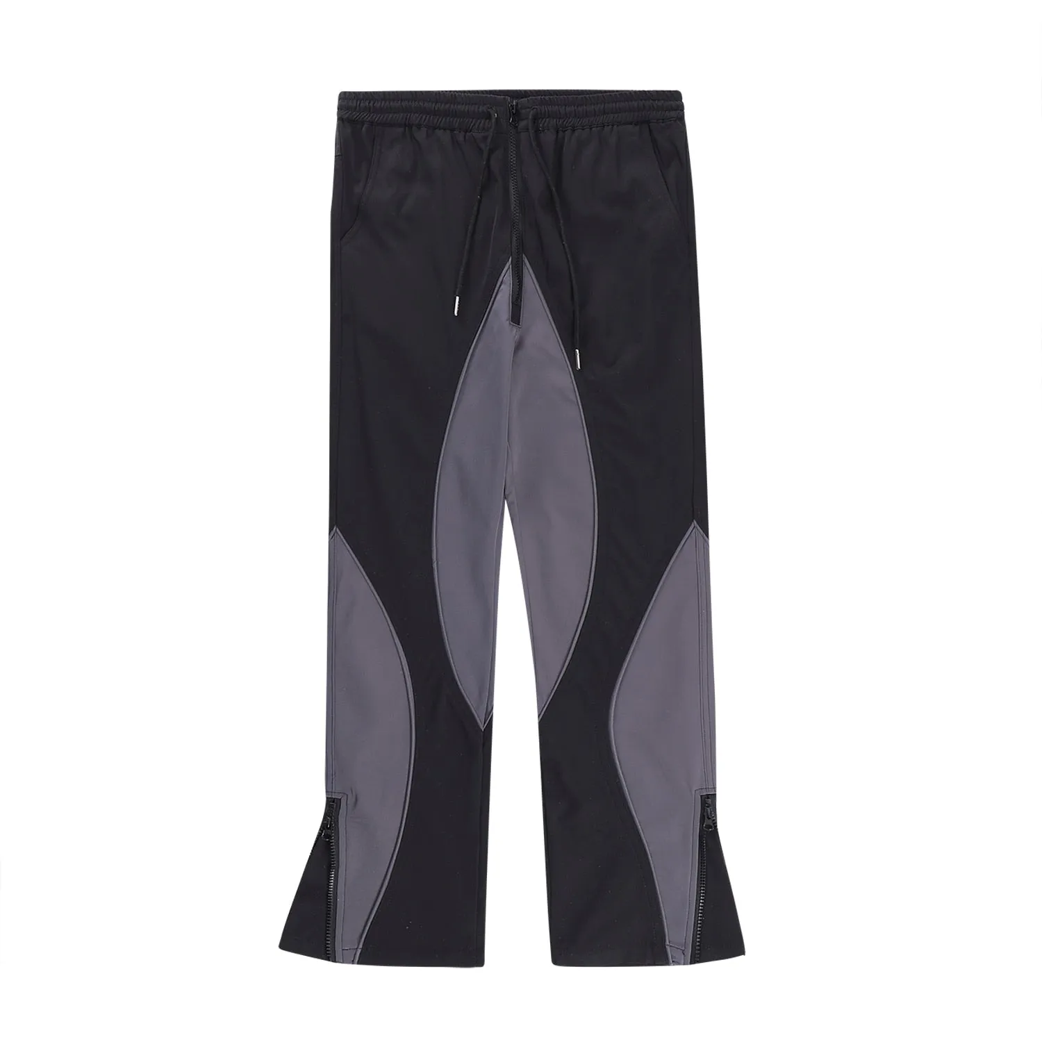 Bi-Color Flat Pants