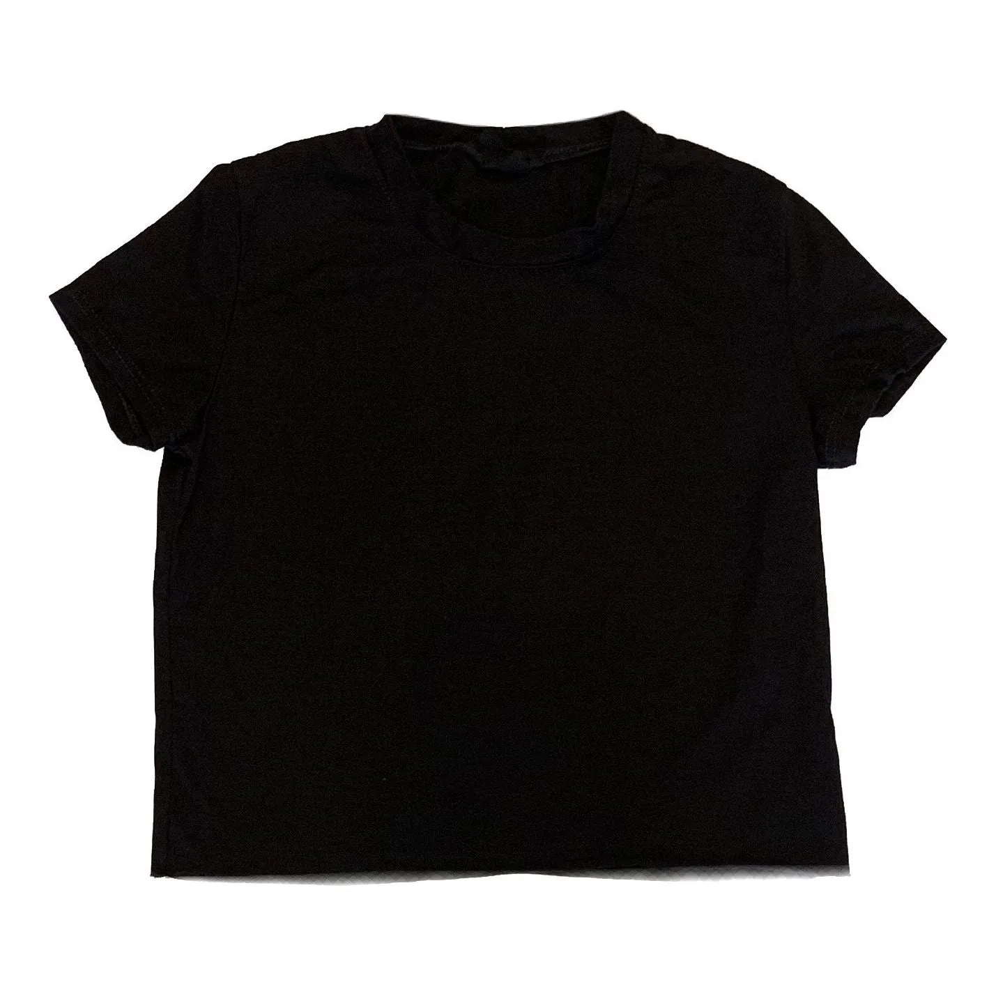 black t-shirt