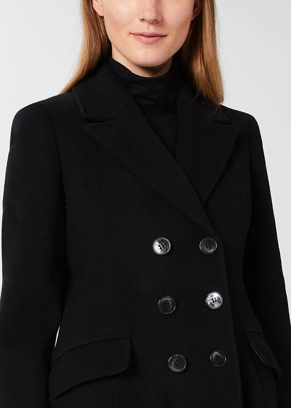 Black Blakely Coat 0222/3432/9044l00 from HOBBS