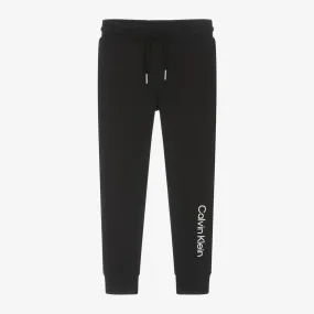 Black Cotton Joggers