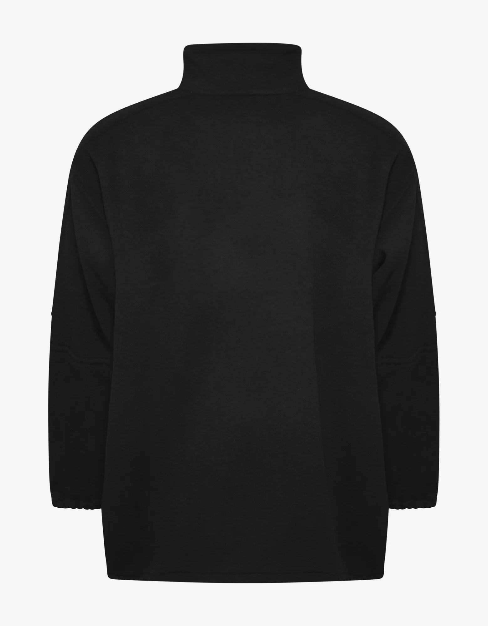 Black Logo Oversized Tracksuit Jacket