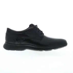 Black Men's Plain Toe Oxfords