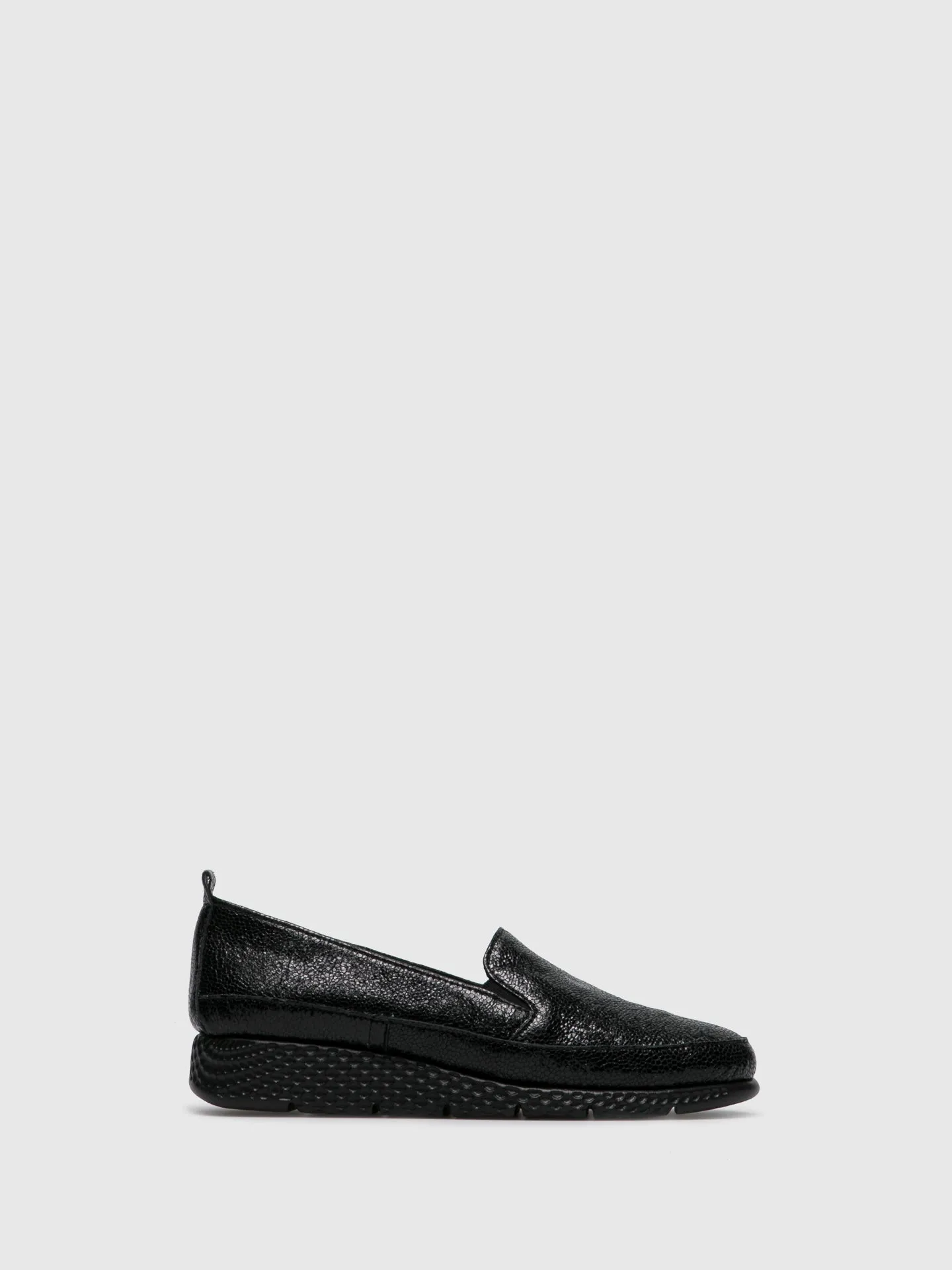 Black Mocassins Shoes