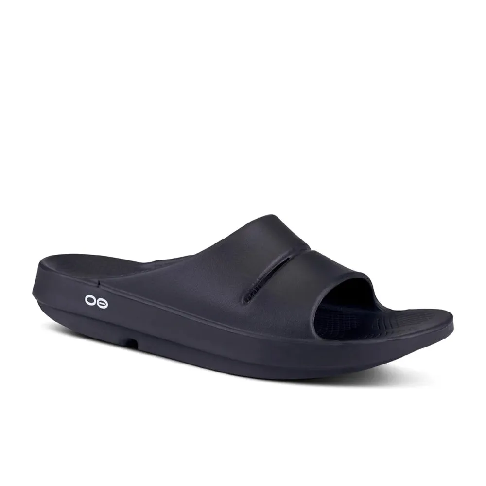 Black OOFOS OOAHH Slide