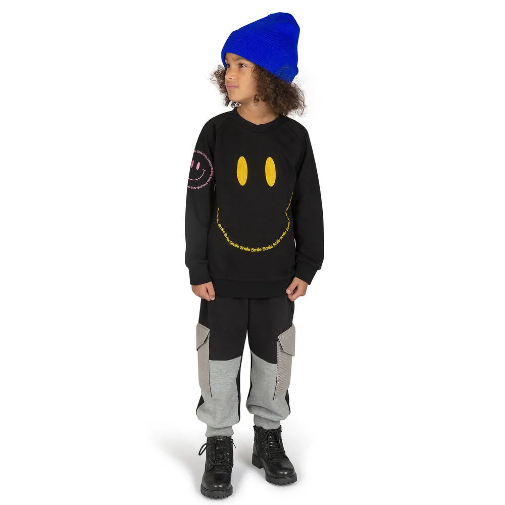 Black Smile Sweatshirt